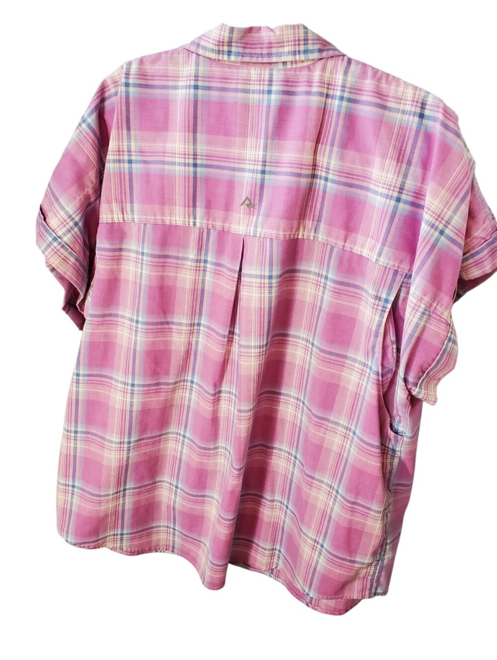 Ridgecut Vintage Pink Plaid Button-Up Shirt XL - Picture 6 of 9